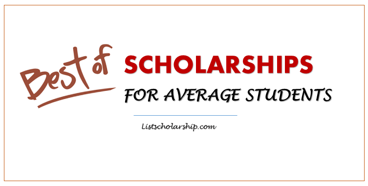 Top Scholarships for Average Students